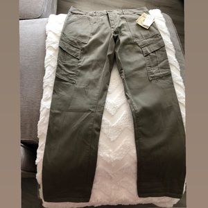 Democracy military green pants.